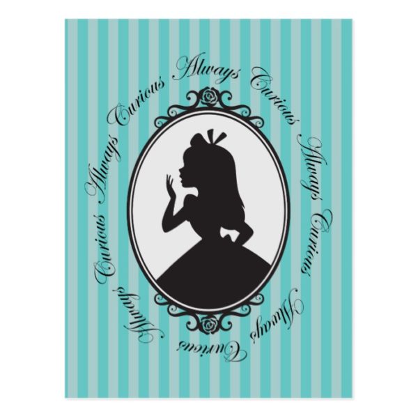 Alice | Always Curious Postcard