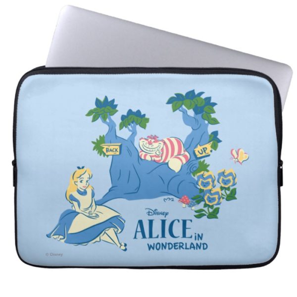 Alice and Cheshire Cat Laptop Sleeve