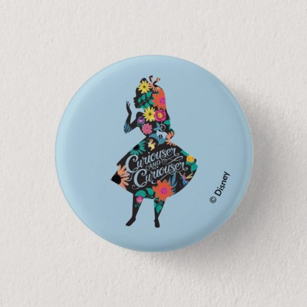 Alice | Curiouser and Curiouser Button
