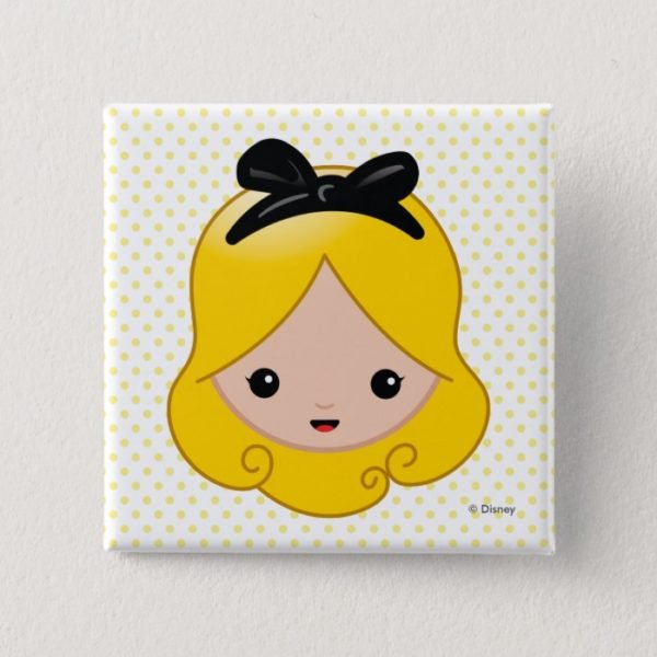 Alice in Wonderland | Alice Emoji Button