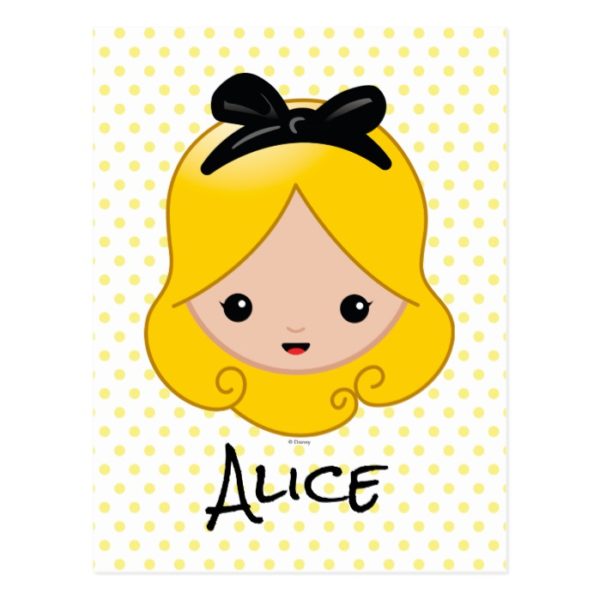 Alice in Wonderland | Alice Emoji Postcard