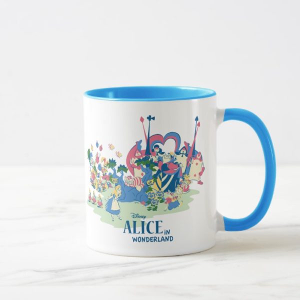 Alice in Wonderland Characters Mug