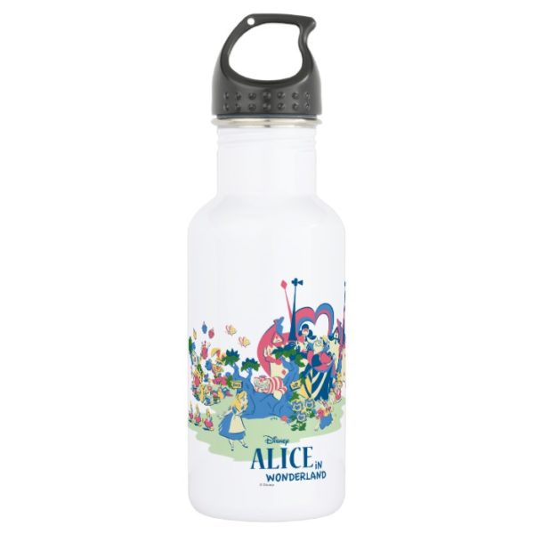 Alice in Wonderland Characters Stainless Steel Water Bottle