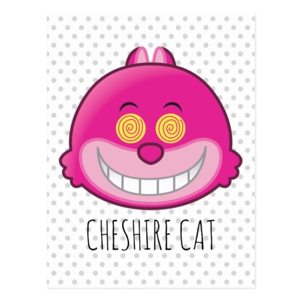 Alice in Wonderland | Cheshire Cat Emoji Postcard