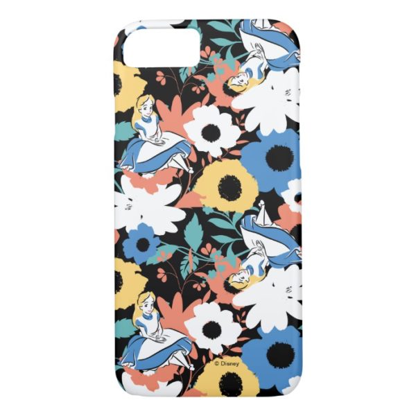 Alice in Wonderland Floral Retro Pattern Case-Mate iPhone Case