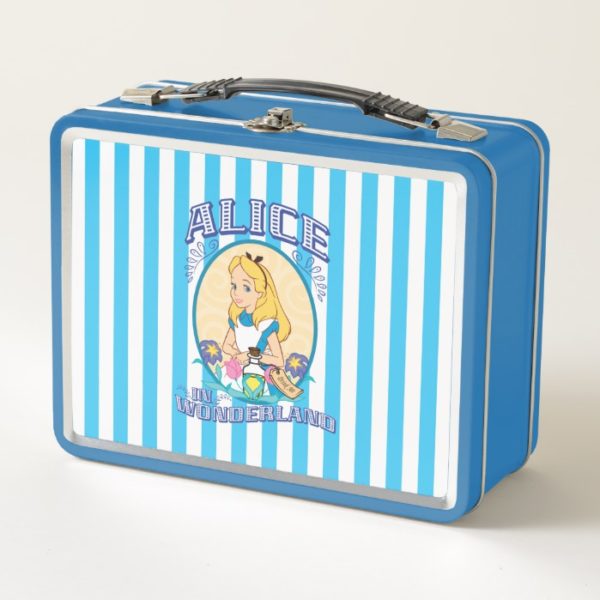 Alice in Wonderland - Frame Metal Lunch Box