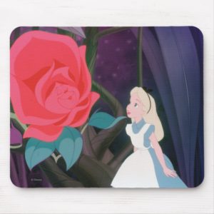 Alice in Wonderland Garden Flower Film Still Mouse Pad