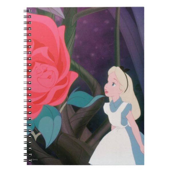 Alice in Wonderland Garden Flower Film Still Notebook