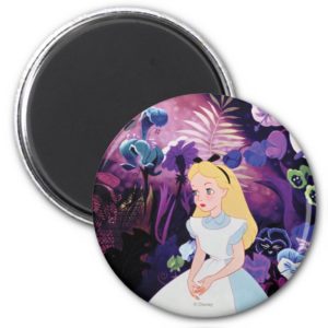 Alice in Wonderland Garden Flowers Film Still Magnet
