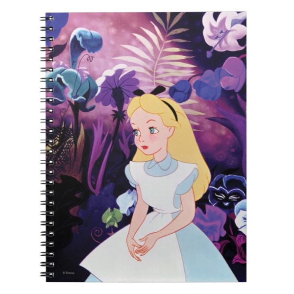 Alice in Wonderland Garden Flowers Film Still Notebook