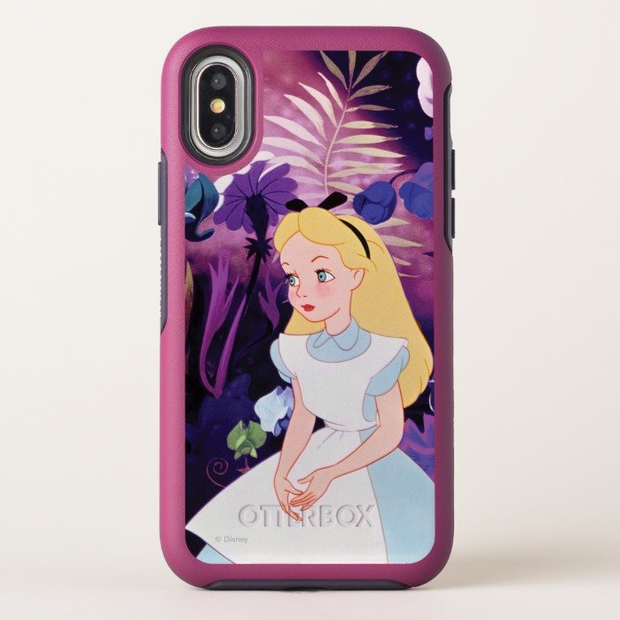 Alice in Wonderland Garden Flowers Film Still OtterBox iPhone Case