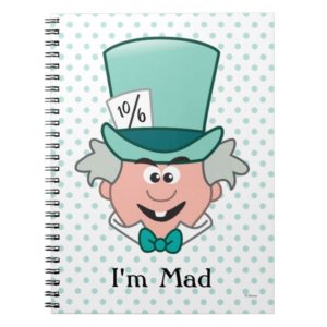 Alice in Wonderland | Mad Hatter Emoji Notebook