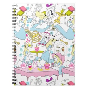 Alice in Wonderland | Oversized Pattern Notebook
