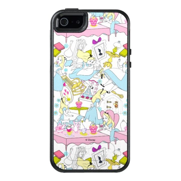Alice in Wonderland | Oversized Pattern OtterBox iPhone Case