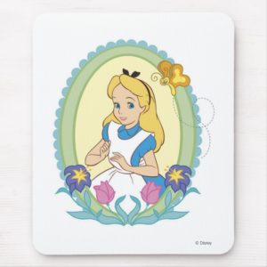 Alice in Wonderland Portrait Disney Mouse Pad