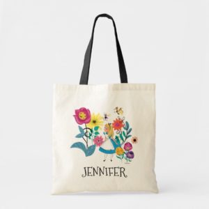 Alice in Wonderland | The Wonderland Flowers Tote Bag
