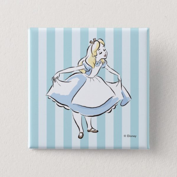 Alice in Wonderland | This Way to Wonderland Pinback Button