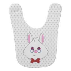 Alice in Wonderland | White Rabbit Emoji Bib