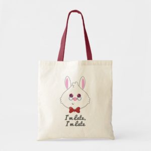 Alice in Wonderland | White Rabbit Emoji Tote Bag