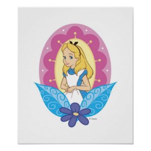 Alice in Wonderland's Alice Disney Poster