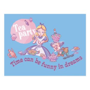 Alice | Time Can Be Funny In Dreams Postcard