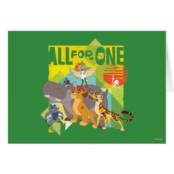 All For One Lion Guard Graphic