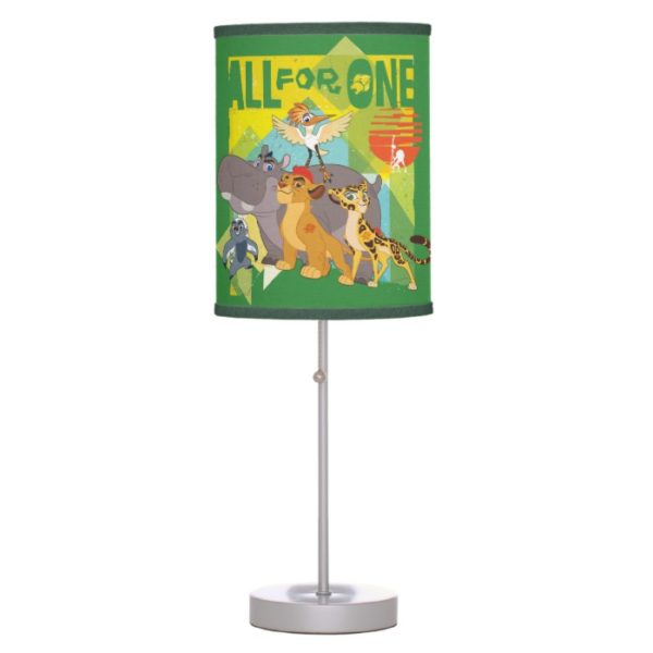 All For One Lion Guard Graphic Desk Lamp