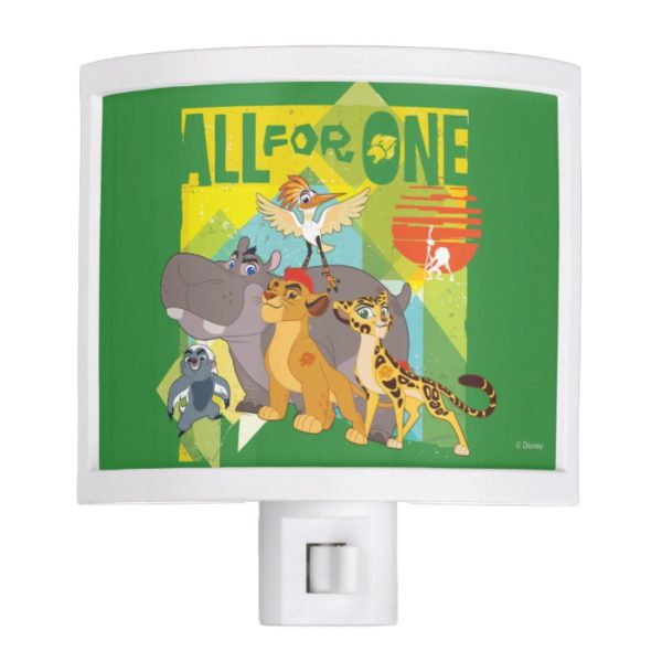 All For One Lion Guard Graphic Night Light