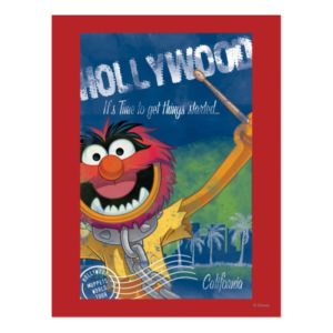 Animal - Hollywood, California Poster Postcard