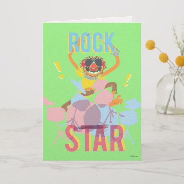 Animal - Rock Star Card