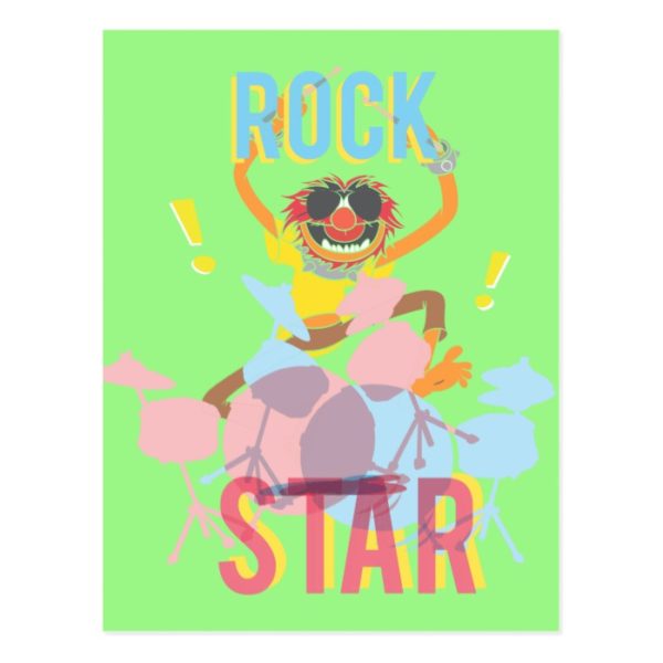 Animal - Rock Star Postcard