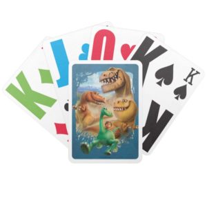 Arlo, Spot, and Ranchers In Forest Bicycle Playing Cards