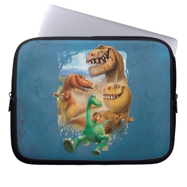 Arlo, Spot, and Ranchers In Forest Laptop Sleeve