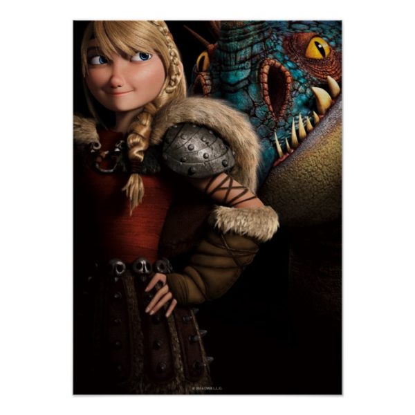 Astrid & Stormfly Poster