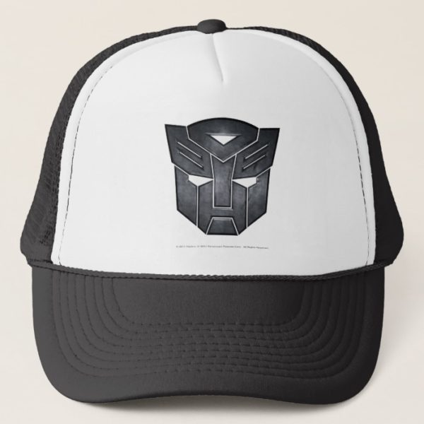 Autobot Shield Metal Trucker Hat