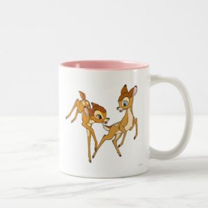 Bambi and Faline Two-Tone Coffee Mug
