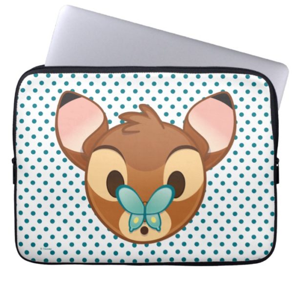 Bambi Emoji Laptop Sleeve
