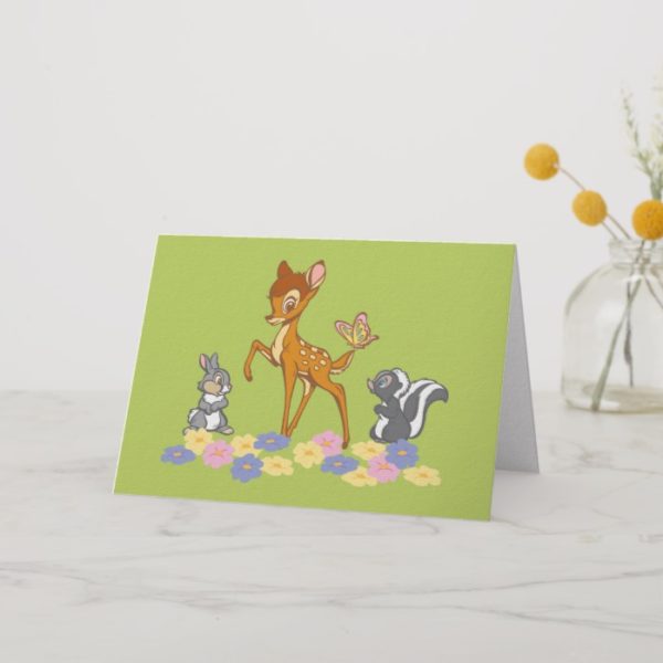 Bambi & Friends Card