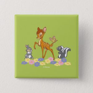 Bambi & Friends Pinback Button
