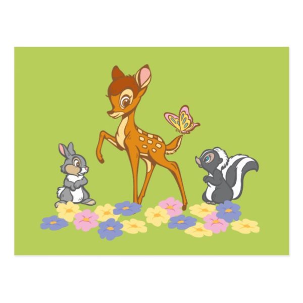 Bambi & Friends Postcard