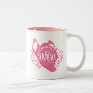 Bambi | Oh Dear 2 Two-Tone Coffee Mug