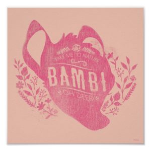 Bambi | Oh Dear Poster