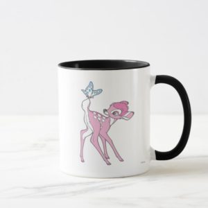 Bambi with a Butterfly on his Tail Mug