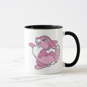 Bambi's Thumper in Pink Mug