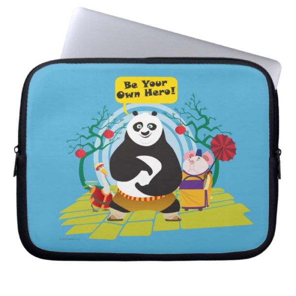 Be Your Own Hero Laptop Sleeve