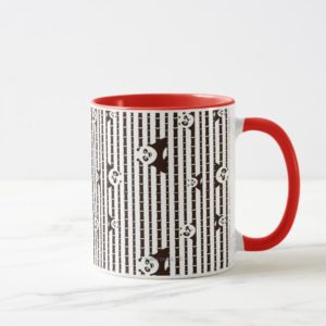 Black and White Po Pattern Mug