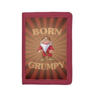 Born Grumpy Trifold Wallet