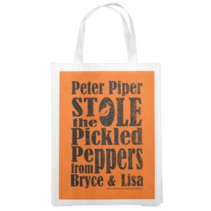 Bryce & Lisa Grocery Bag