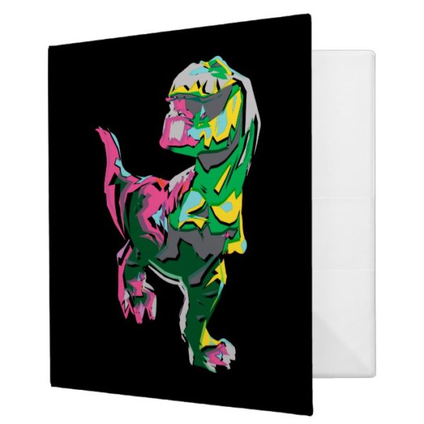 Butch Abstract Silhouette 3 Ring Binder