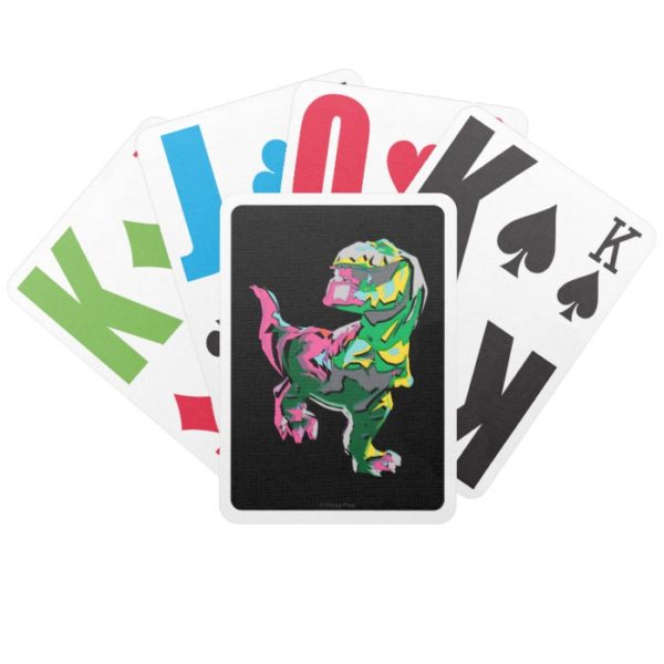 Butch Abstract Silhouette Bicycle Playing Cards